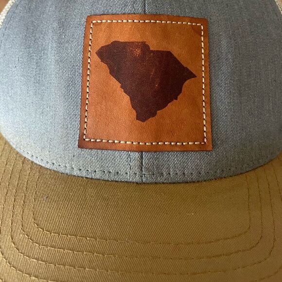 Richardson South Carolina Leather Patch Trucker Hat - Picture 6 of 7